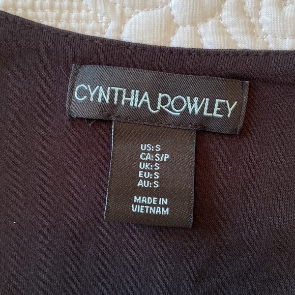 Cynthia Rowley midi knit dress wrap top size small - Picture 5 of 9